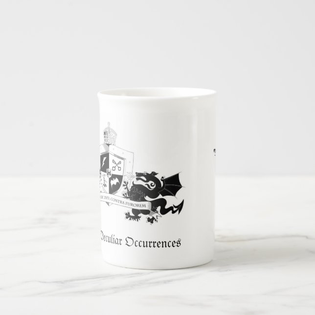 Tasse de Wellington de porcelaine tendre (Devant)