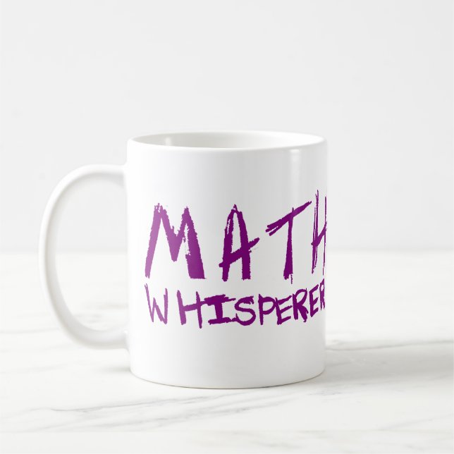 Tasse de Whisperer de maths (Gauche)