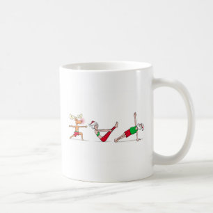 Tasse de yoga de Père Noël