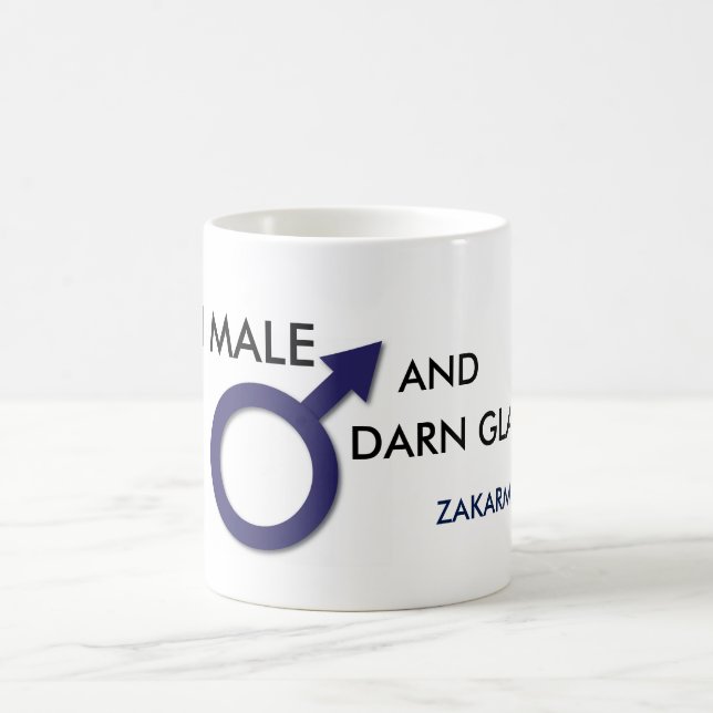TASSE DE ZAKARMAN : MÂLE NÉ ET DARN HEUREUX DE LUI (Centre)