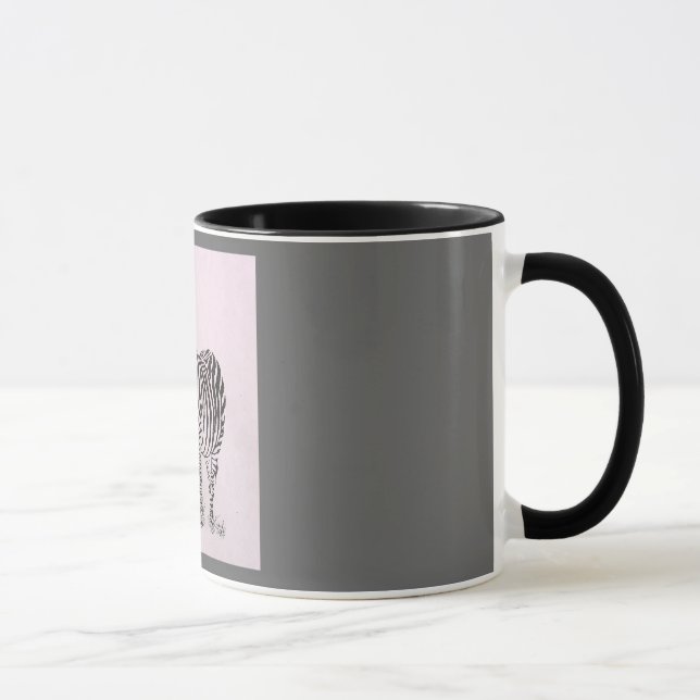 Tasse de zèbre (Droite)