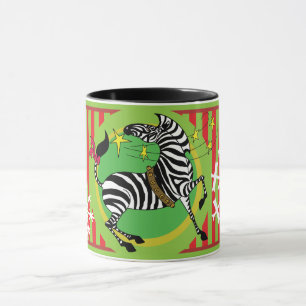 Tasse de zèbre de 2018 vacances