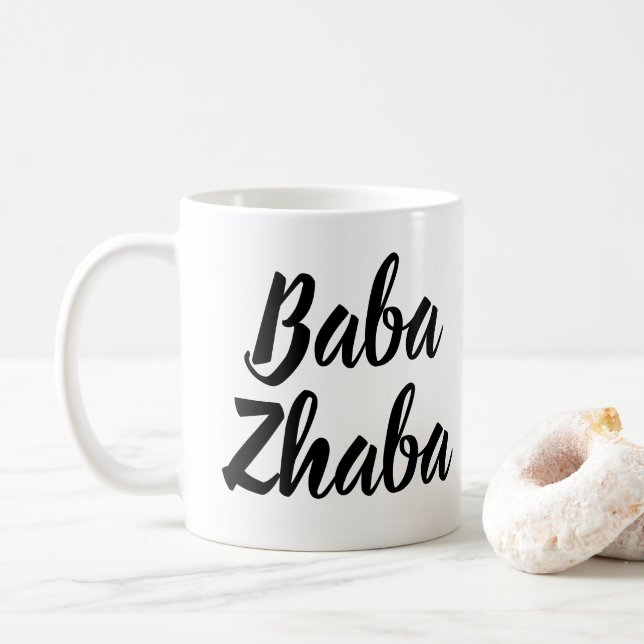 Tasse de Zhaba Tryzub de baba (Avec donut)