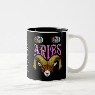 Tasse de zodiaque de signe de naissance de Bélier