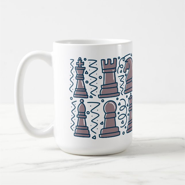 Tasse d'échecs (Gauche)