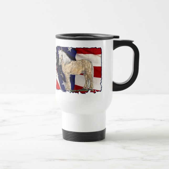 Tasse déchirée de crème de drapeau (Droite)