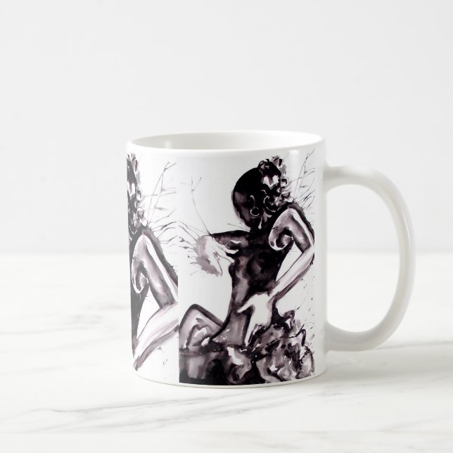 Tasse d'éclaboussure de flamenco (Droite)