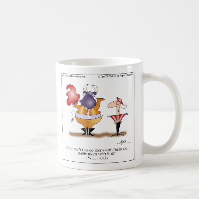Tasse DÉCONCERTANTE avant avril McCallum de BULL (Droite)