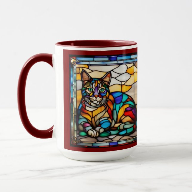 Tasse décorative Chats Arc-en-ciel (Gauche)