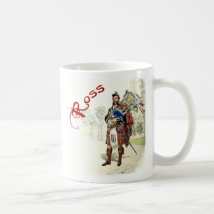 Tasse d'écossais du style 2 de Ross de clan