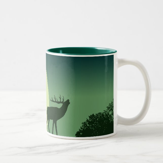 Tasse d'élans de Bugling (Droit)