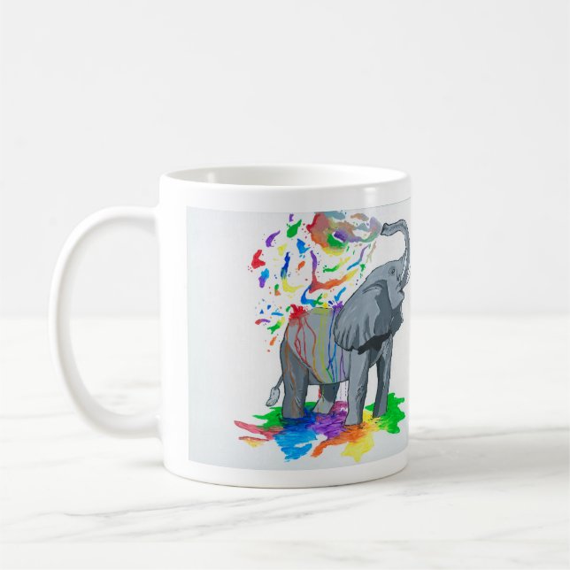 Tasse d'éléphant (Gauche)