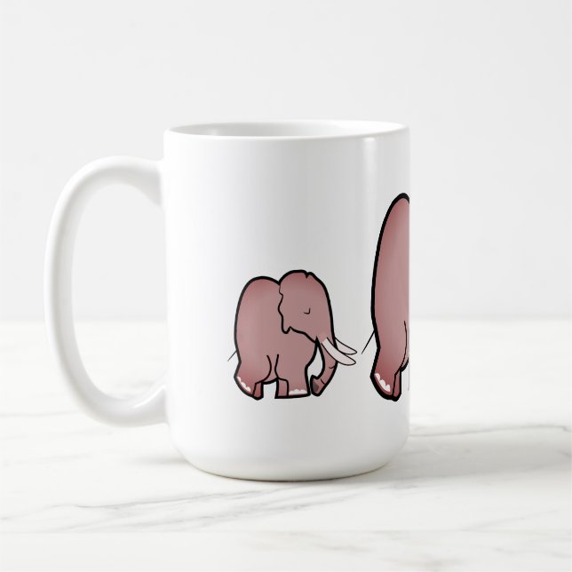 Tasse d'éléphant (Gauche)