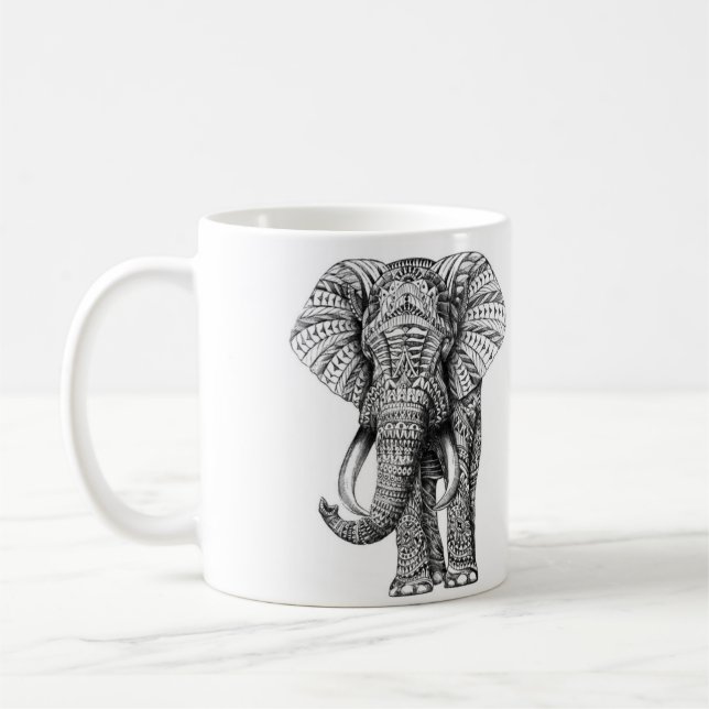 Tasse d'éléphant (Gauche)
