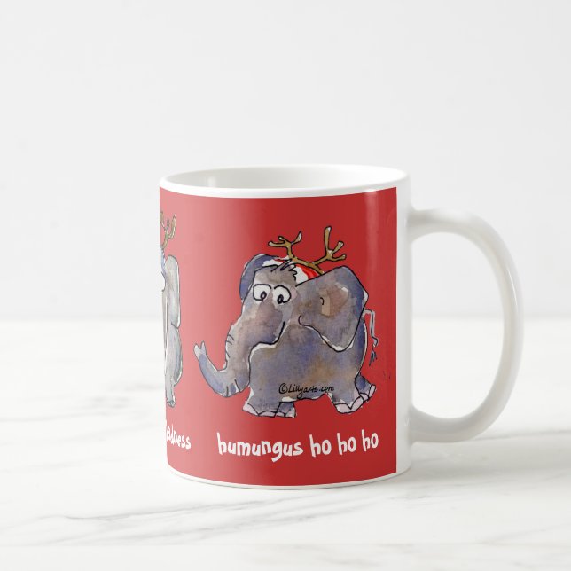 Tasse d'éléphant de bande dessinée (Droite)