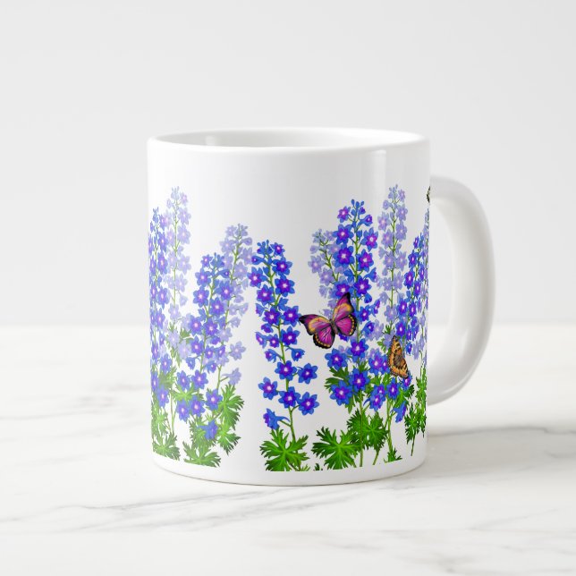 Tasse d'éléphant de jardin de papillon de (Devant droit)
