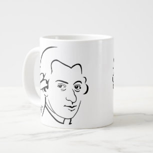 Tasse d'éléphant de Mozart -- 20oz.