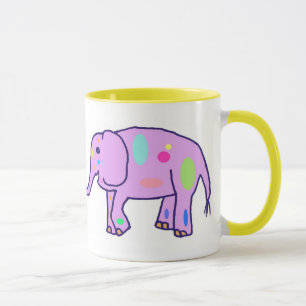 Tasse d'éléphant de Pâques
