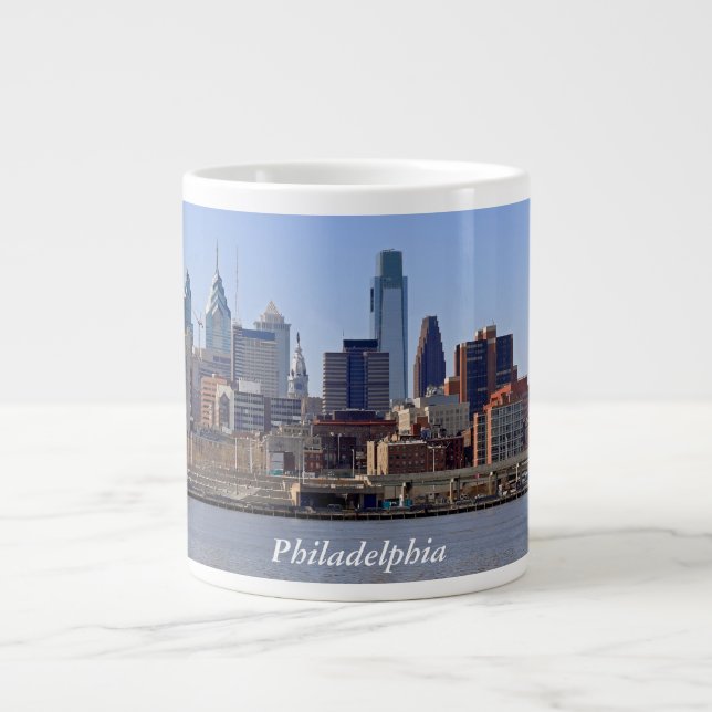 Tasse d'éléphant d'horizon de Philadelphie (Devant)