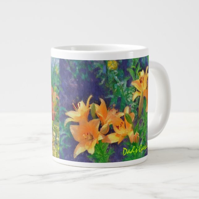 Tasse d'éléphant du jardin 4 du papa (Devant droit)