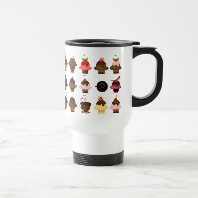 Tasse délicieuse de petits gâteaux (Droite)