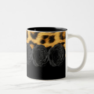 Tasse d'empreinte de léopard