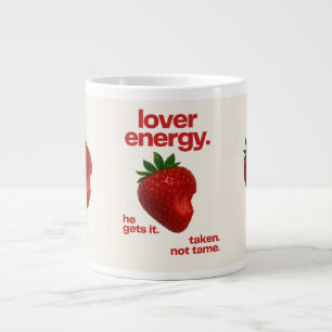 Tasse d'énergie amoureuse Mug Café Bite aux frai