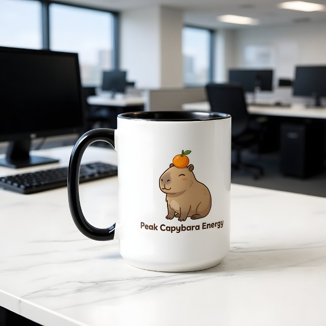 Tasse d'énergie de capybara de pointe – Capybara m (Créateur téléchargé)