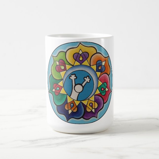 Tasse d'enfant d'arc-en-ciel (Centre)