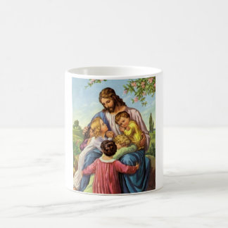 Tasse d'enfants d'amours de Jésus