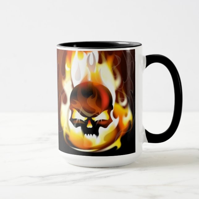 Tasse d'enfer de crâne (Droite)