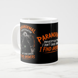Tasse d'enquêteur paranormal Je ne chasse pas le