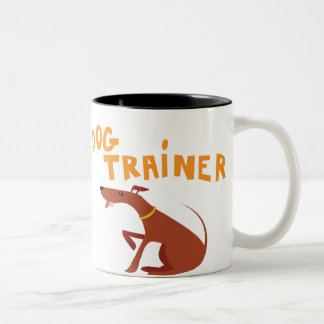 Tasse d'entraîneur de chien
