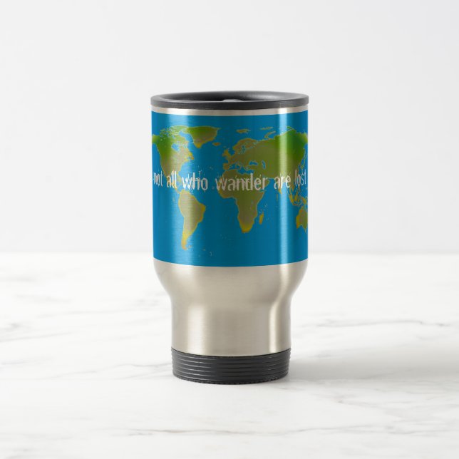 Tasse d'envie de voyager (Centre)