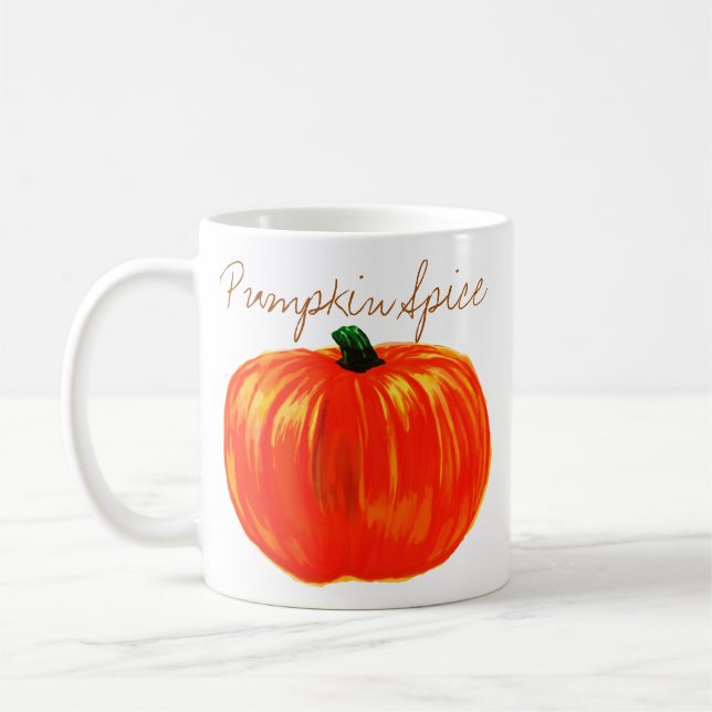 Tasse d'épice de citrouille (Gauche)