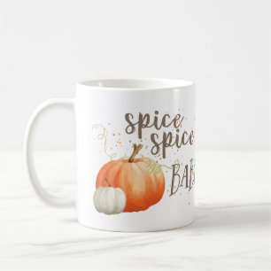 Tasse d'épice de citrouille, bébé d'épice d'é