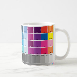 Tasse d'épreuve-couleur