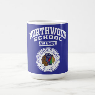 Tasse des anciens de l'école Northwood Huskies NY