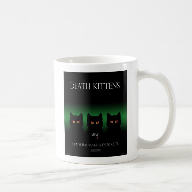 Tasse des chatons 11oz de la mort (Droite)