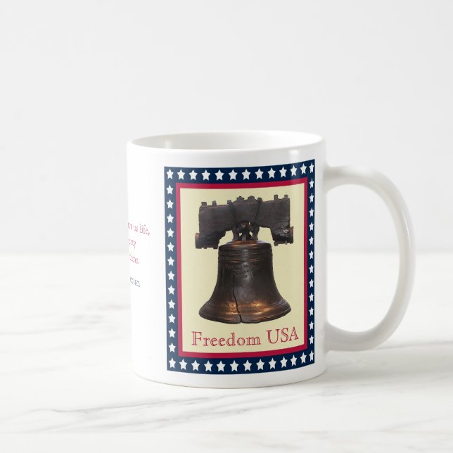 Tasse des Etats-Unis de liberté de Liberty Bell (Droite)