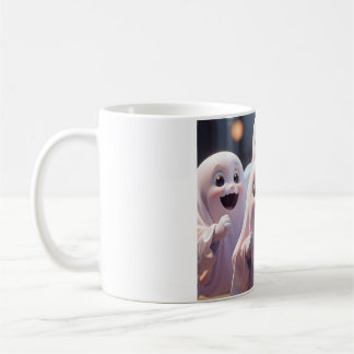 Tasse des Fantômes Joyeux Mignons - Ami Adorable d
