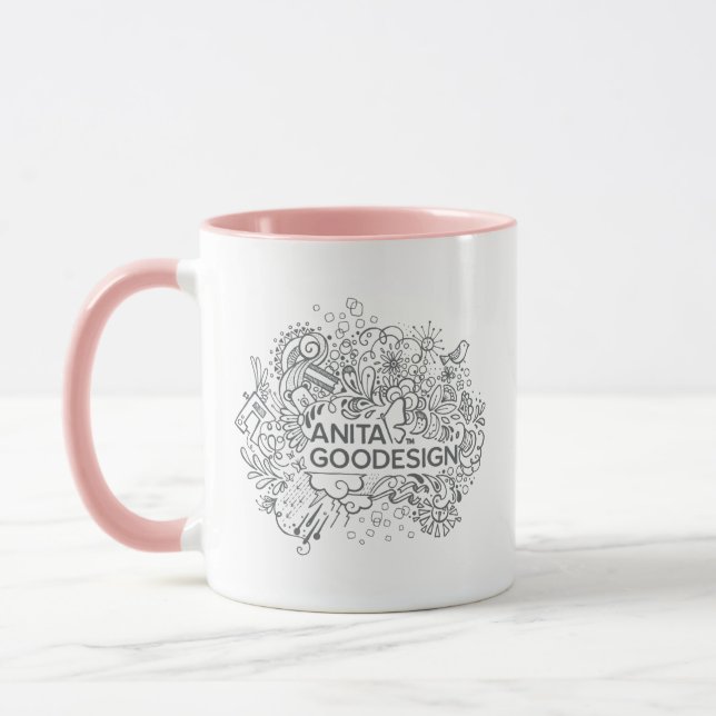 Tasse des griffonnages de Carol (Gauche)