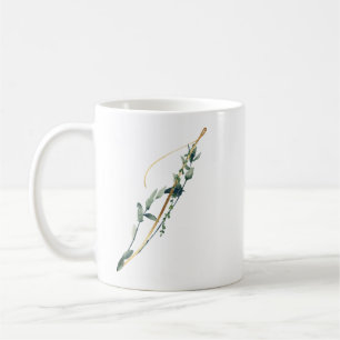 Tasse des initiales des fêtes d'hiver