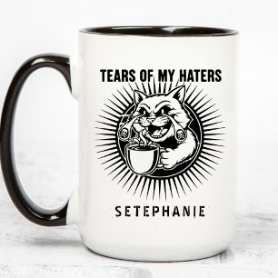 Tasse des Larmes de Mes Détracteurs, Tasse Chats D