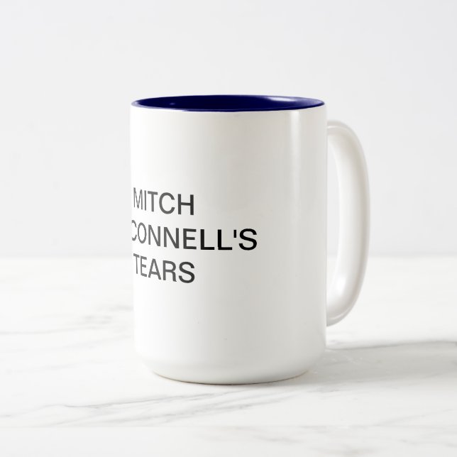 Tasse des larmes de Mitch McConnell (Devant droit)