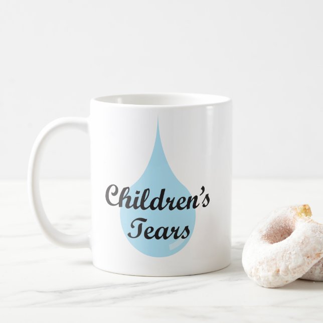 Tasse des larmes des enfants (Avec donut)
