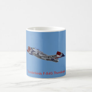 Tasse des Thunderbirds F-84G