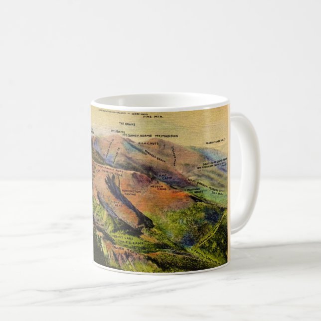 Tasse des White Mountains du New Hampshire (Devant droit)
