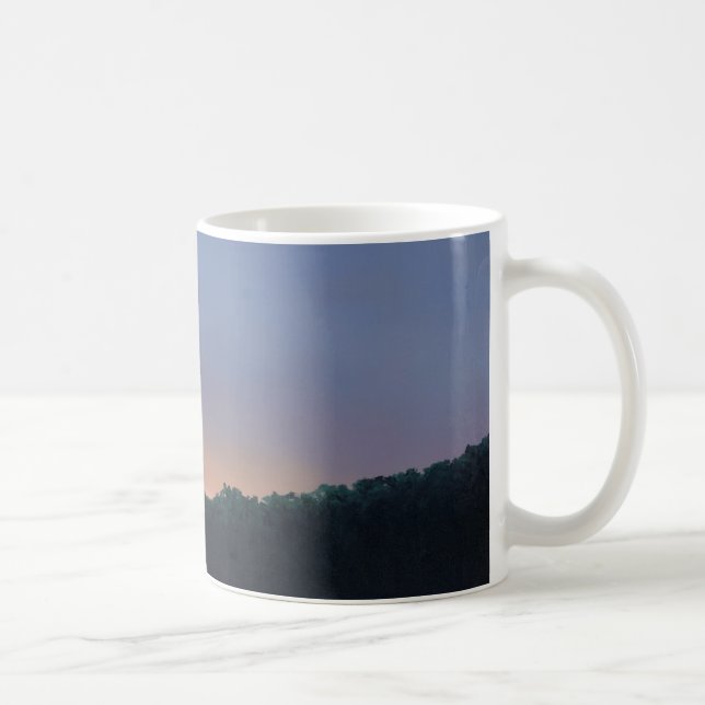 Tasse - descendant dans le bleu (Droite)
