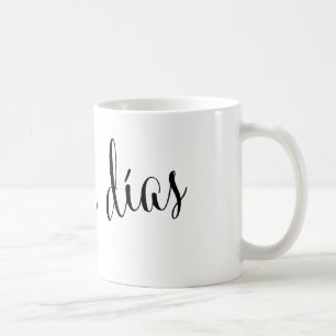 tasse d'Espagnol bonjour de días de buenos